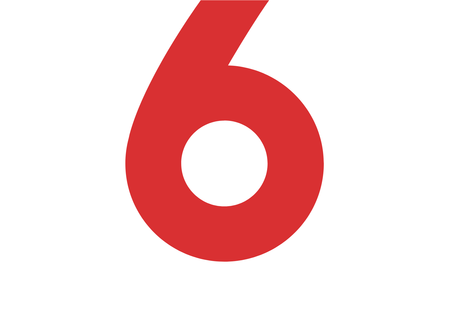 Métropole Télévision (Groupe M6) logo on a dark background (transparent PNG)