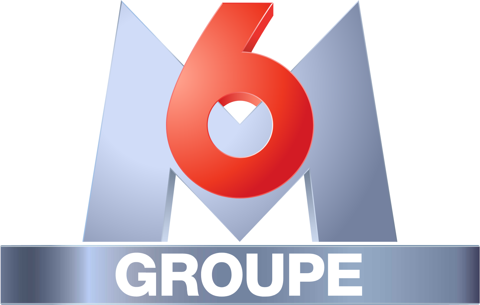 Métropole Télévision (Groupe M6) logo large (transparent PNG)