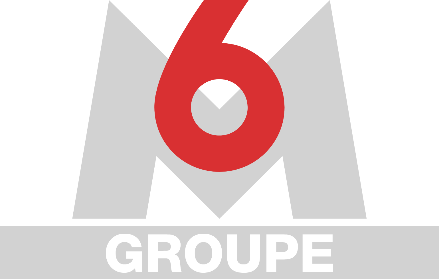 Métropole Télévision (Groupe M6) logo large (transparent PNG)