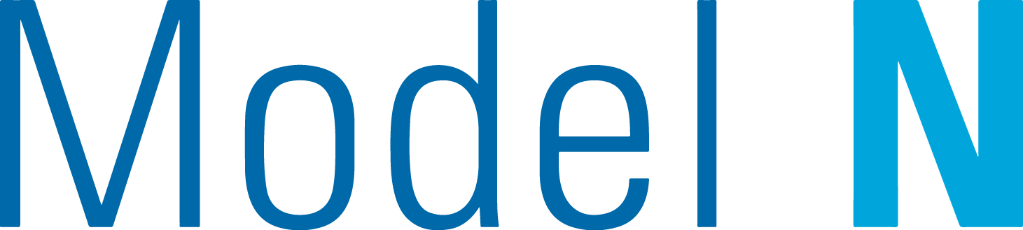 Model N logo in transparent PNG format