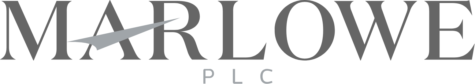 Marlowe plc logo large (transparent PNG)