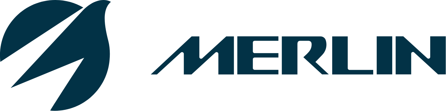 Merlin, Inc. logo large (transparent PNG)