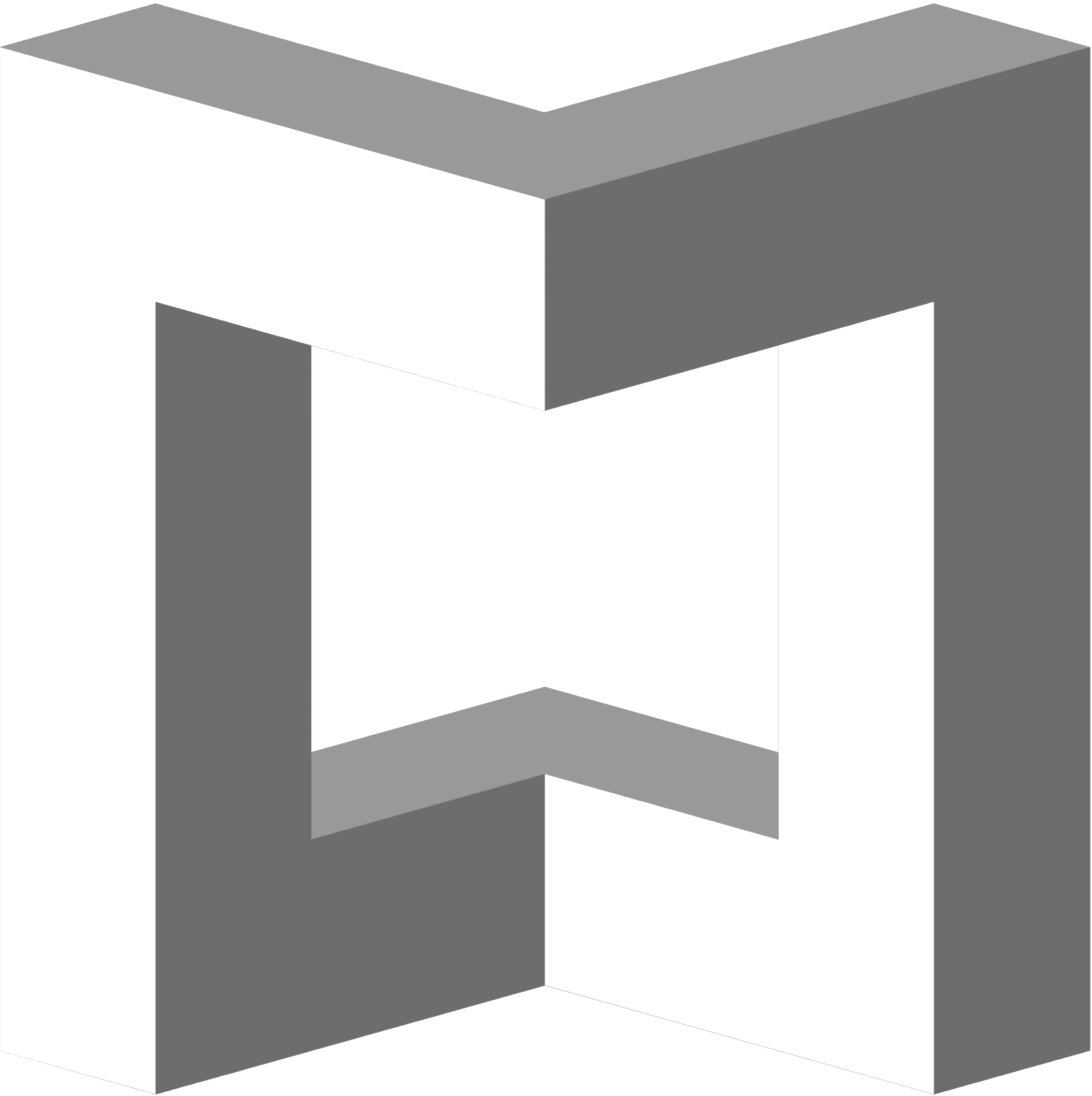 Matterport Logo für dunkle Hintergründe (transparentes PNG)