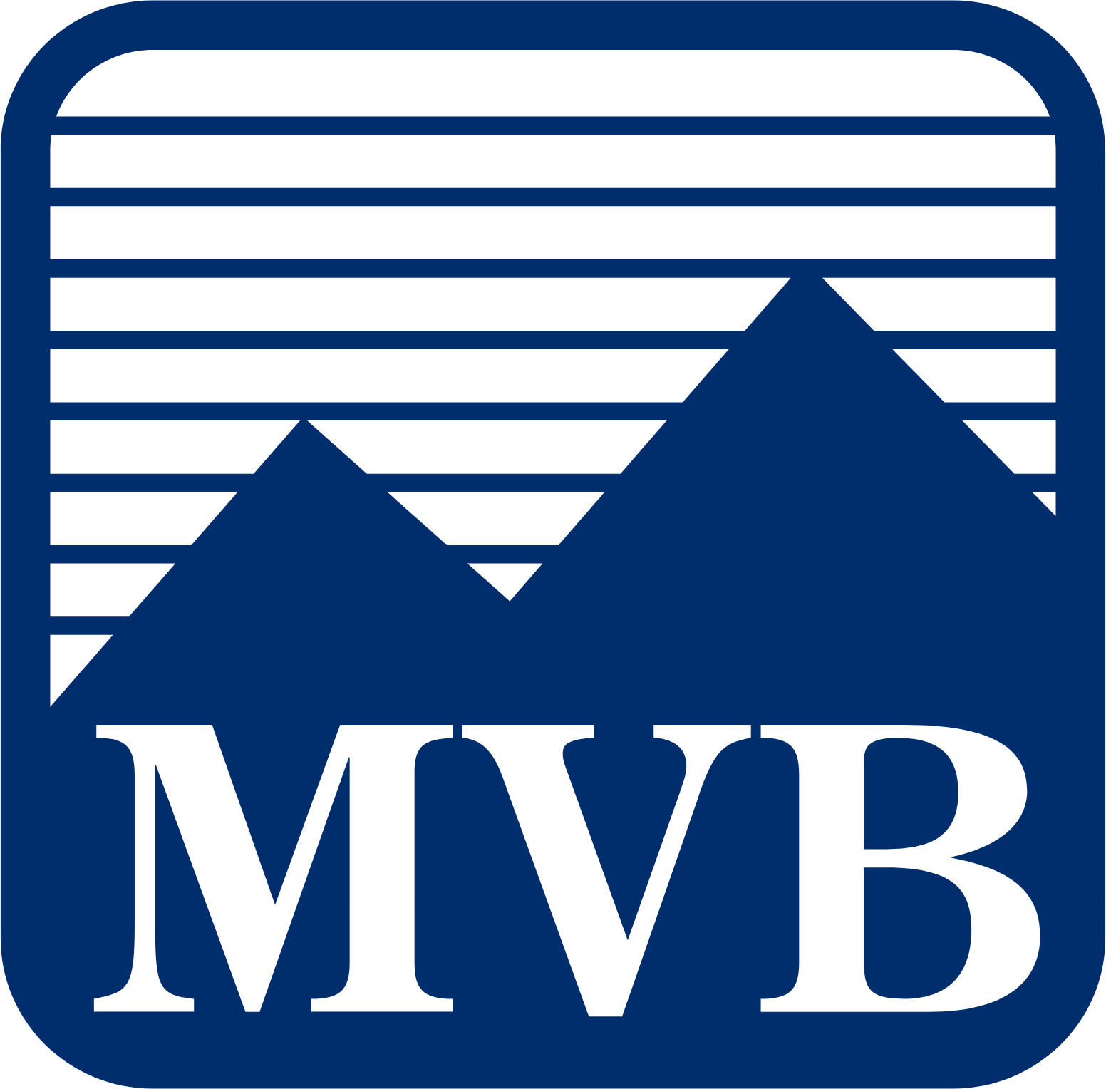 MVB Financial Logo (transparentes PNG)