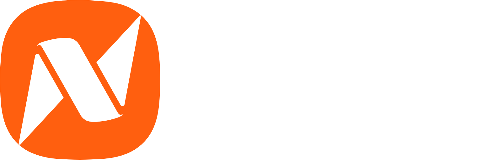 NaaS Technology logo grand pour les fonds sombres (PNG transparent)