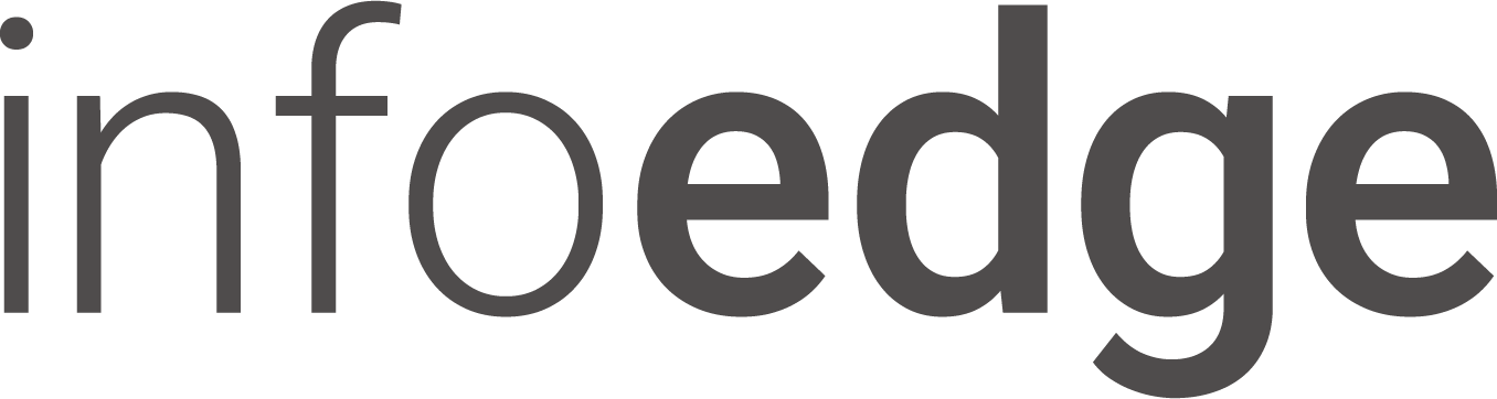 Info Edge logo in transparent PNG format