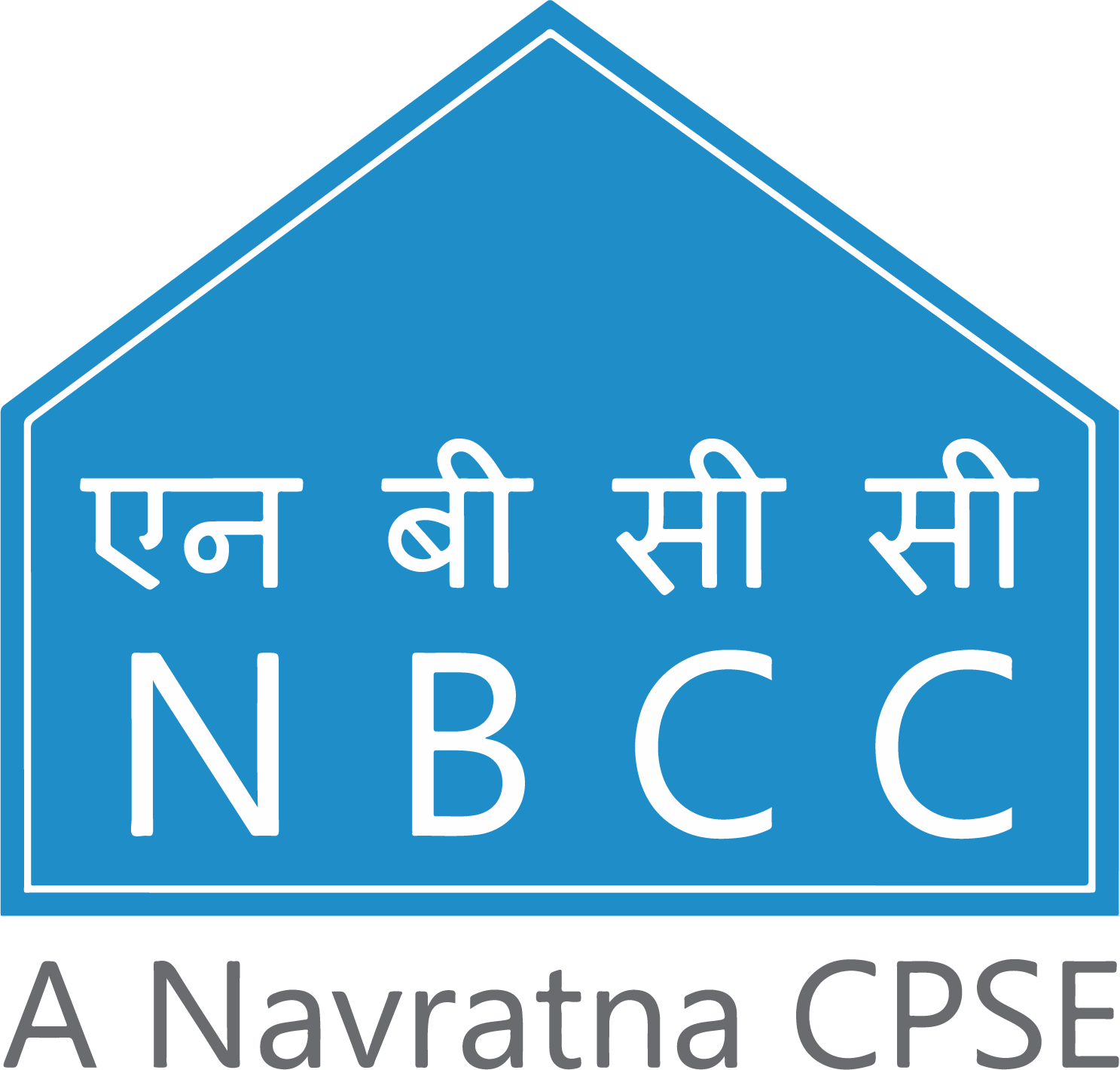 NBCC India logo in transparent PNG format