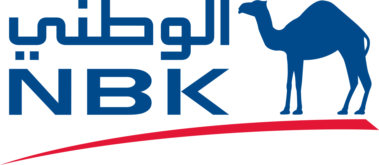National Bank of Kuwait logo large (transparent PNG)