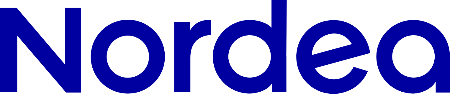 Nordea Bank logo large (transparent PNG)