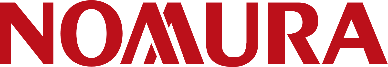 Nomura Holdings logo large (transparent PNG)