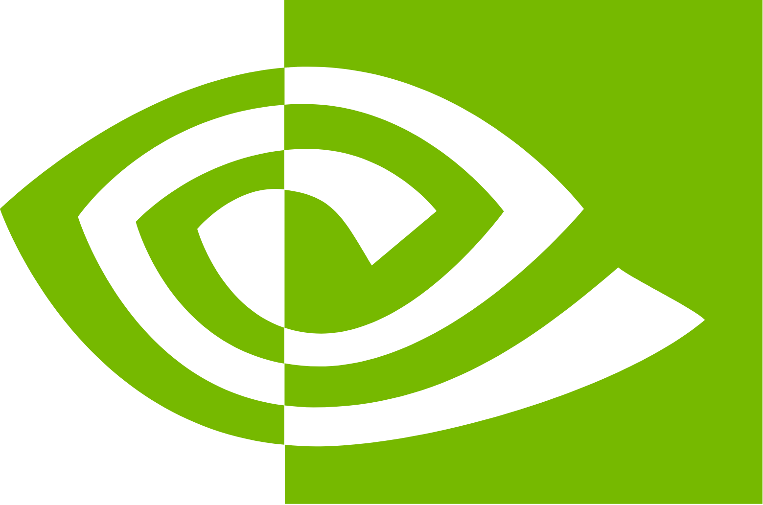 NVIDIA logo (transparent PNG)
