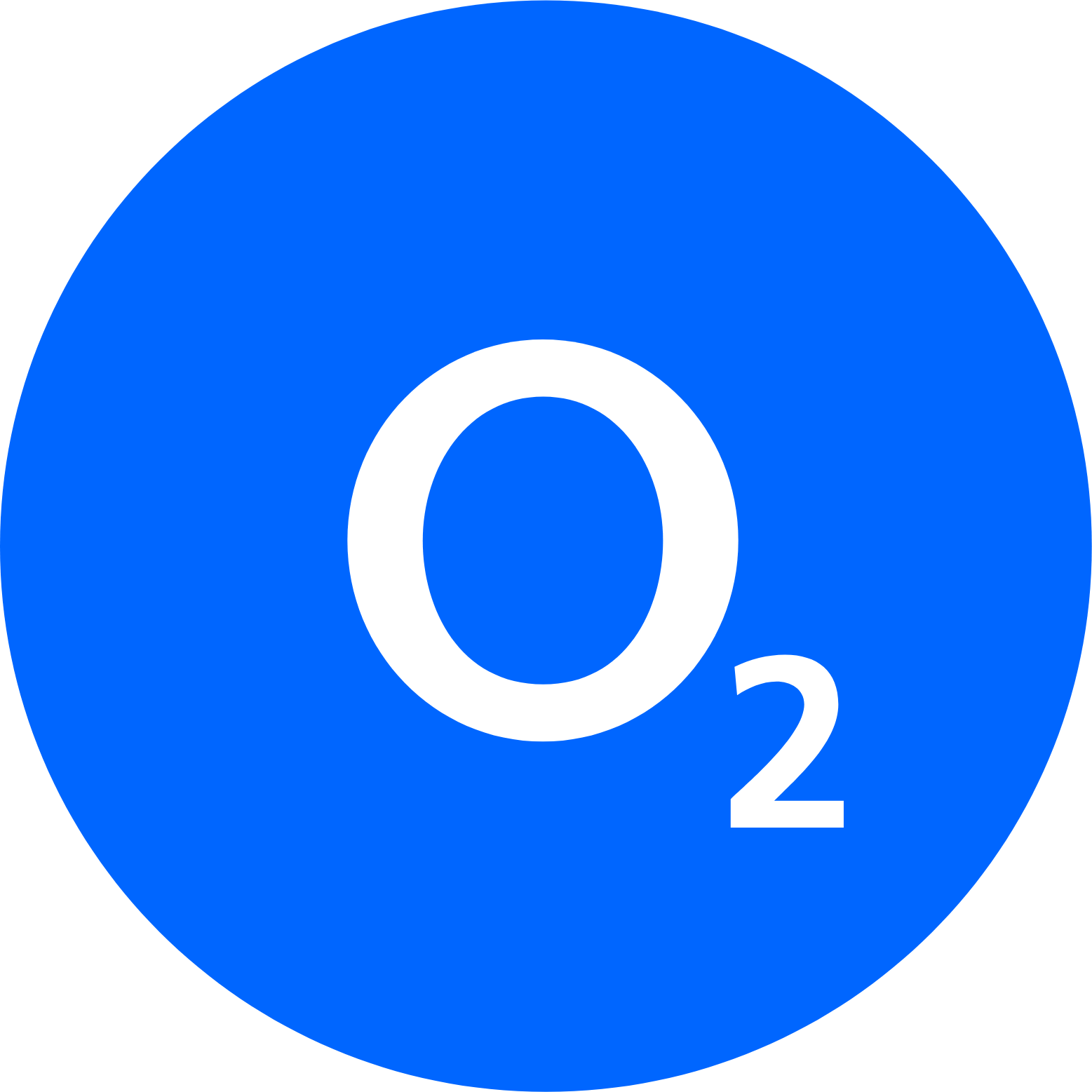 Telefónica Deutschland (O2) Logo (transparentes PNG)