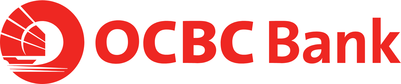 OCBC Bank logo large (transparent PNG)