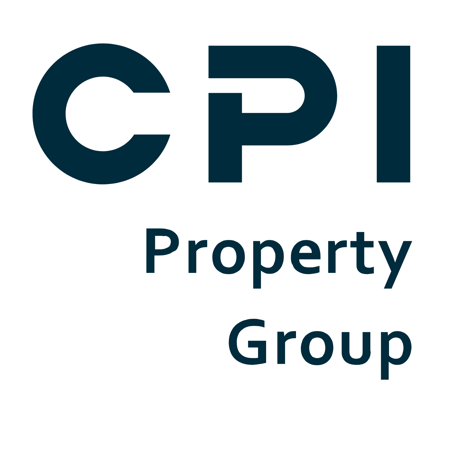 CPI Property Group Logo für dunkle Hintergründe (transparentes PNG)