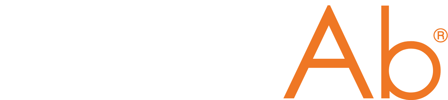 OmniAb logo grand pour les fonds sombres (PNG transparent)