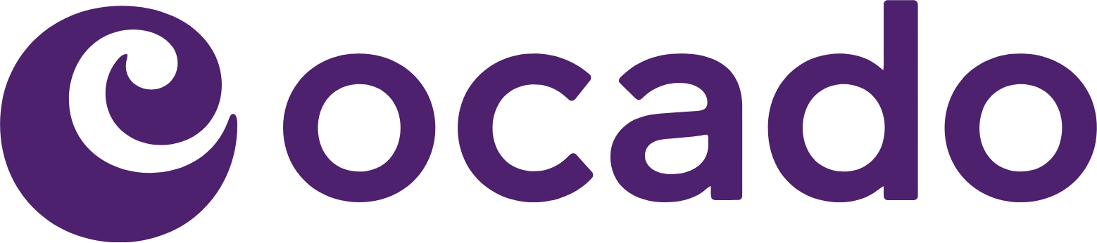 Ocado logo large (transparent PNG)