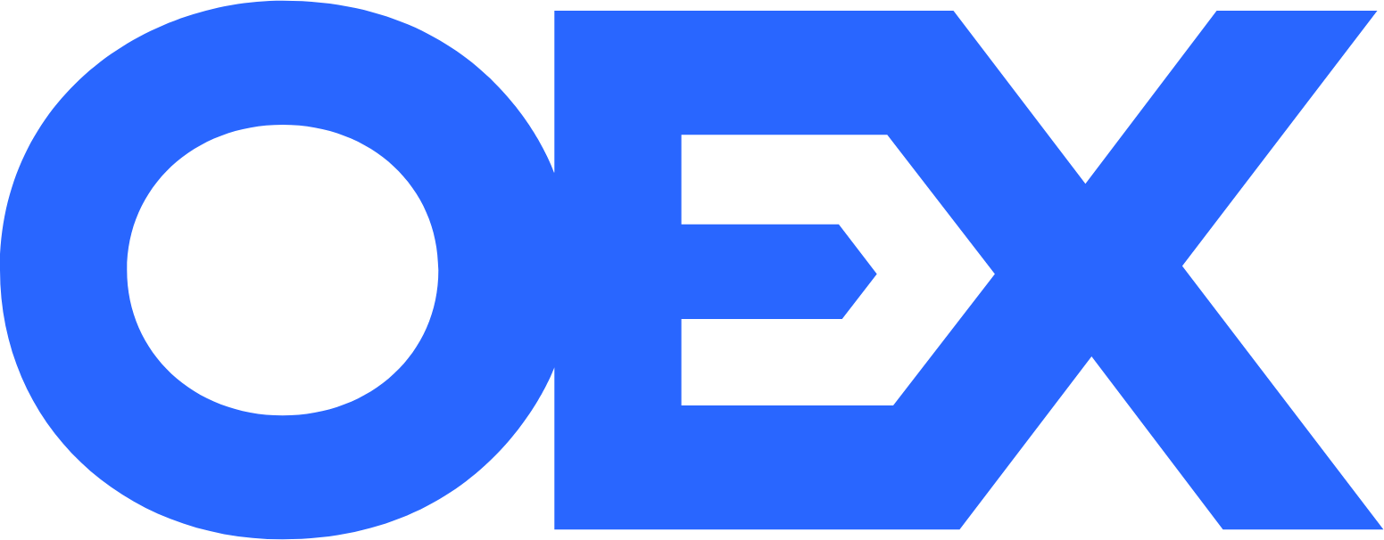 OEX S.A. logo (transparent PNG)