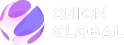 Onion Global logo grand pour les fonds sombres (PNG transparent)