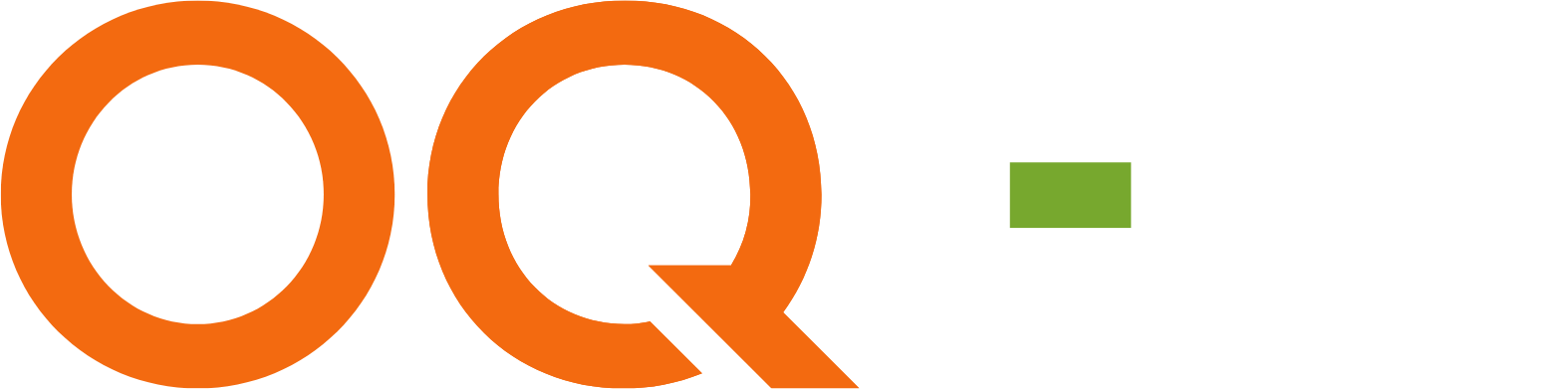 OQ Gas Network Company logo for dark backgrounds (transparent PNG)
