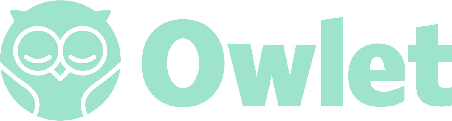 Owlet logo large (transparent PNG)