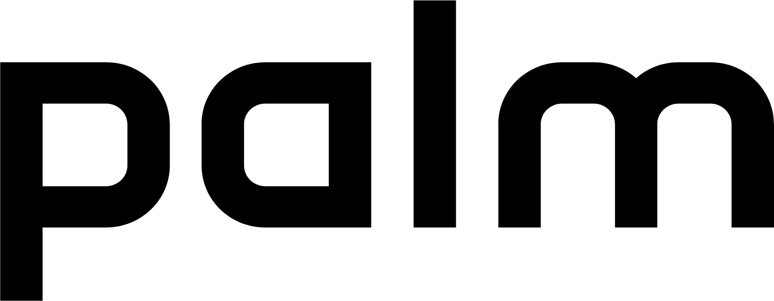 Palm, Inc. logo (transparent PNG)