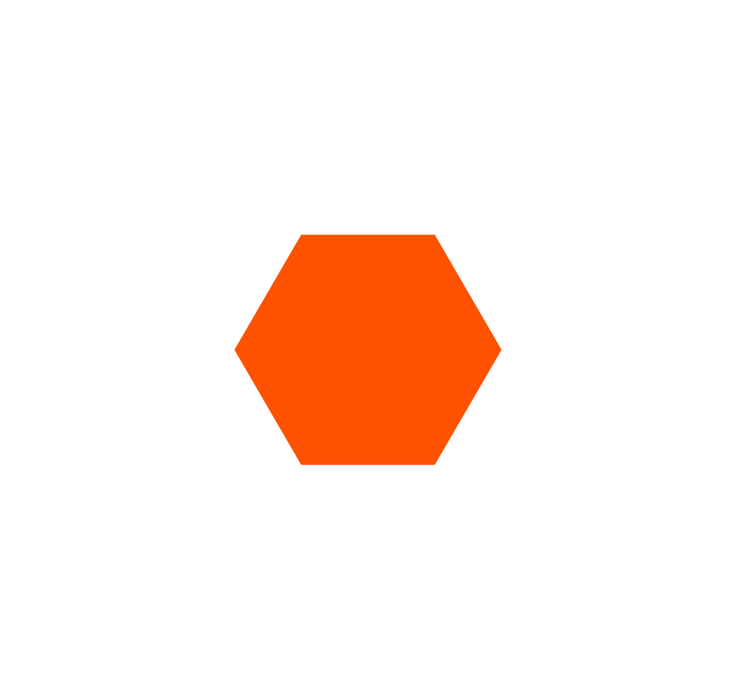 Procore logo pour fonds sombres (PNG transparent)