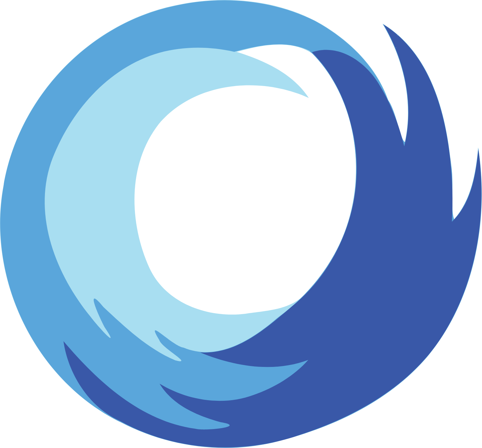 Pure Cycle (water) logo (transparent PNG)
