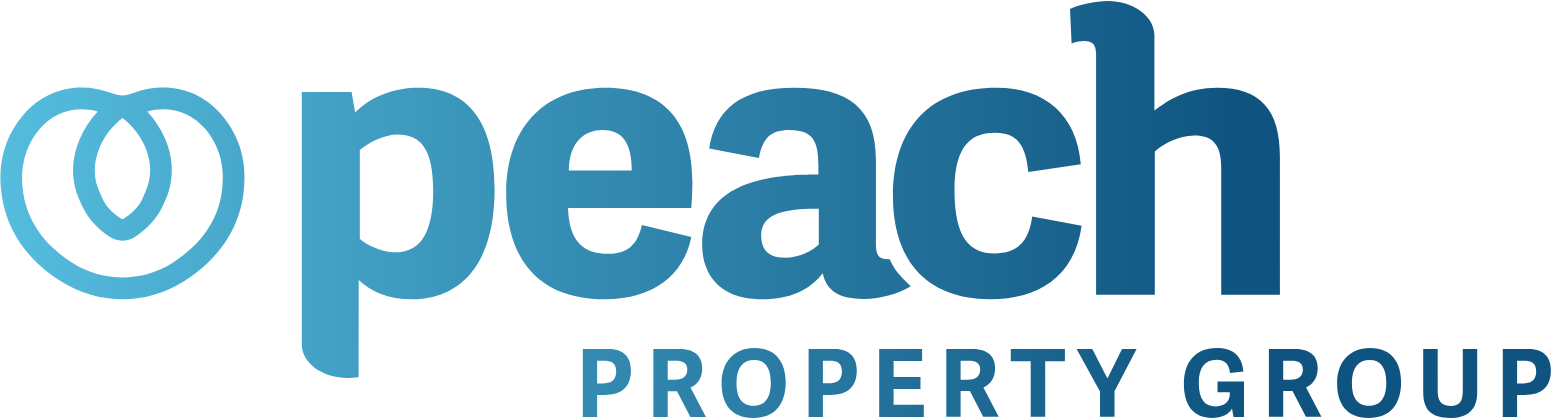 Peach Property Group AG logo large (transparent PNG)