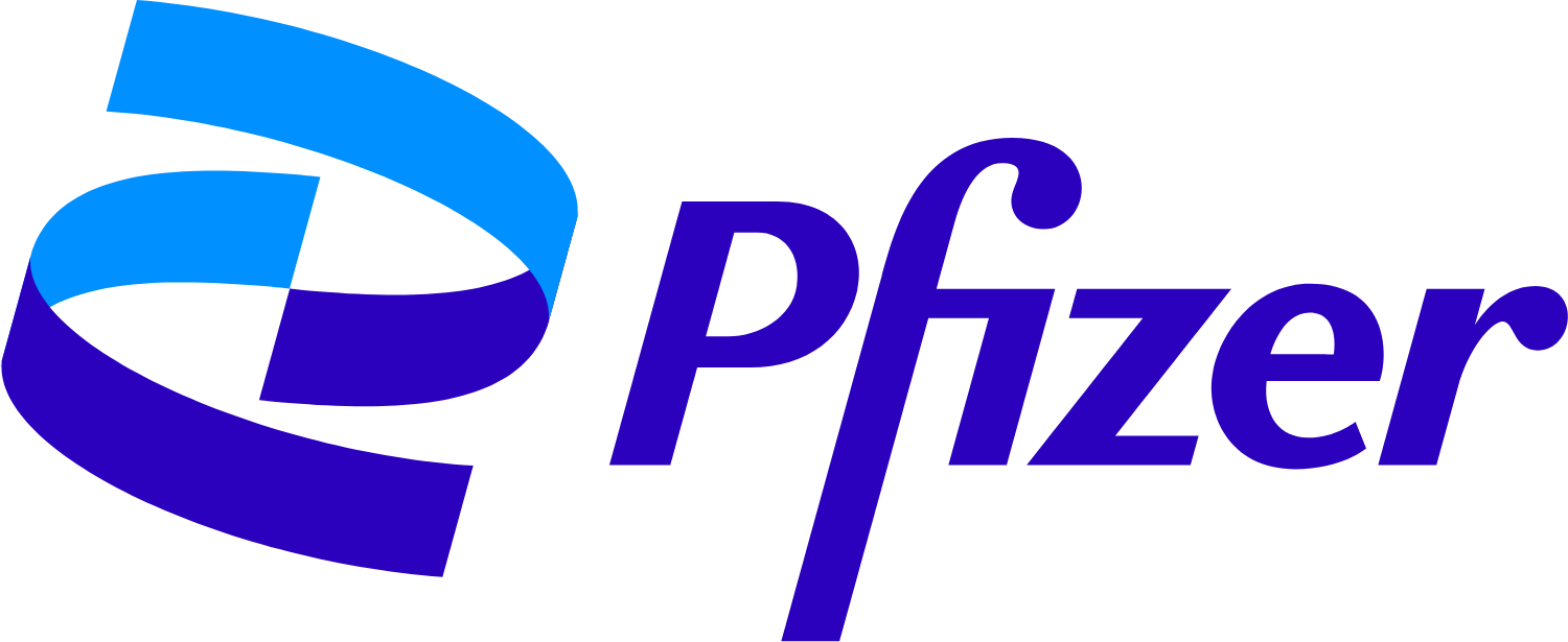 Pfizer logo large (transparent PNG)