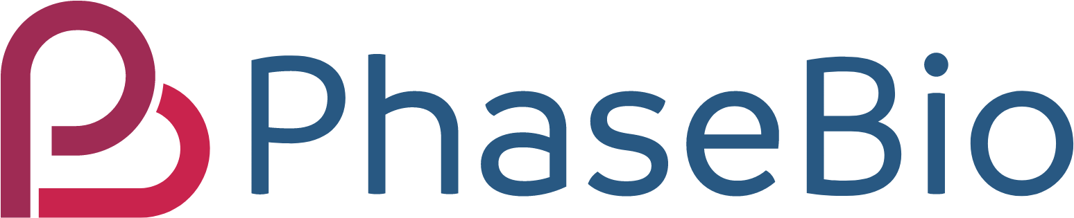 PhaseBio Pharmaceuticals
 logo large (transparent PNG)