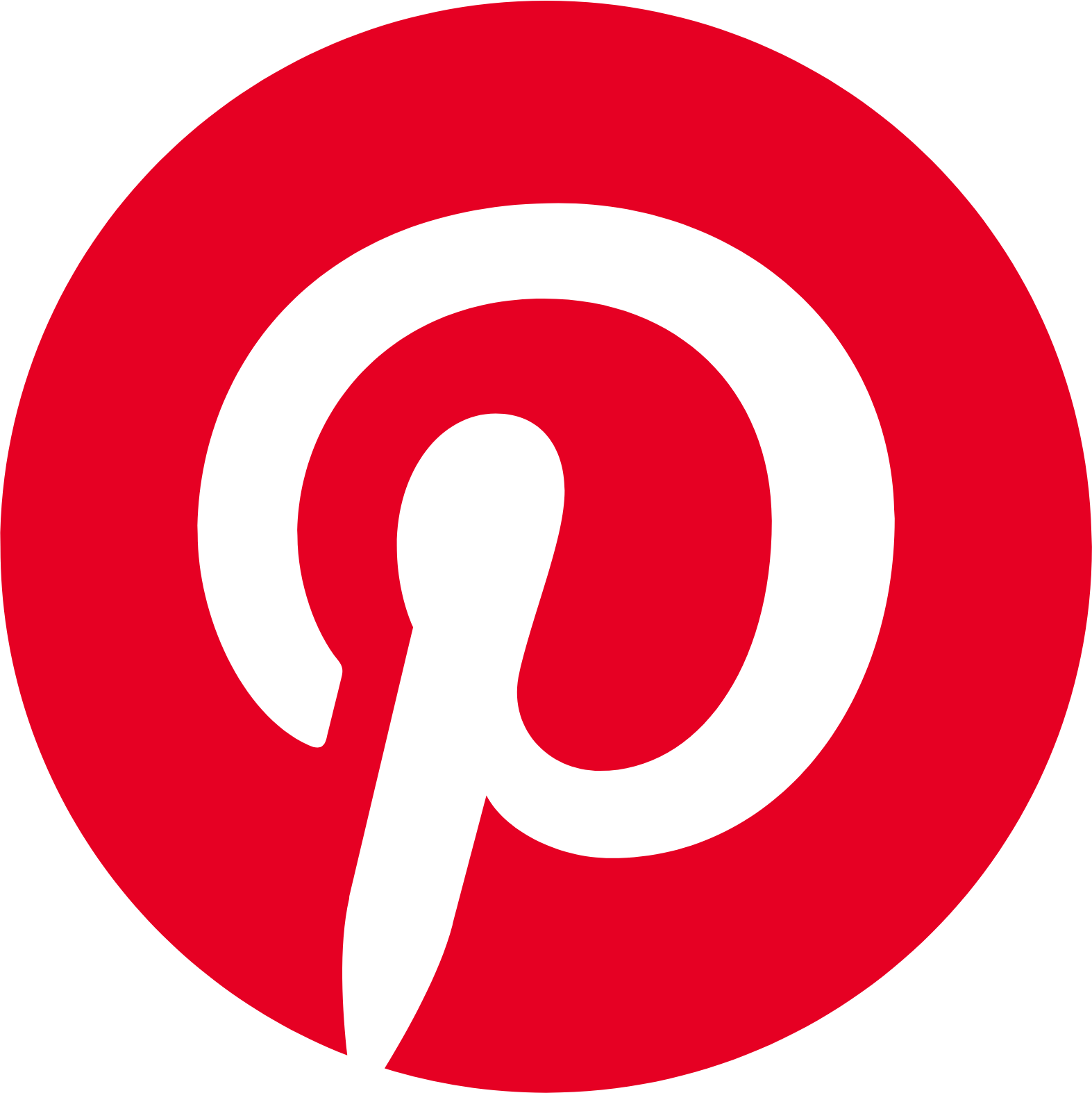 Pinterest logo (PNG transparent)