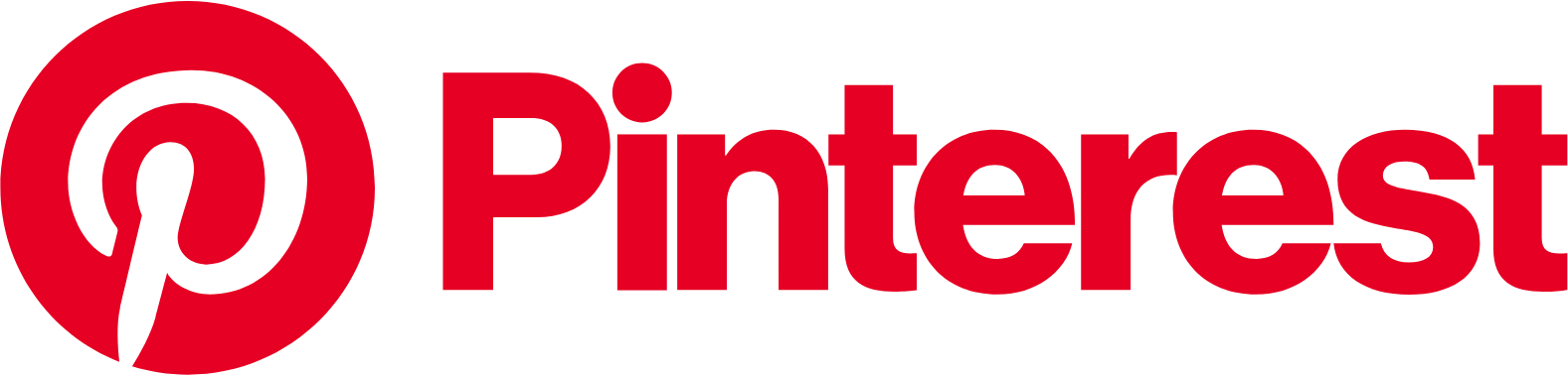 Pinterest logo large (transparent PNG)