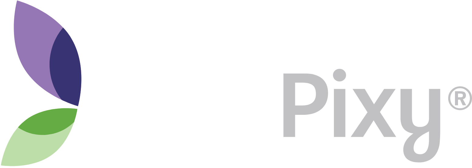 ShiftPixy logo large for dark backgrounds (transparent PNG)