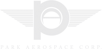 Park Aerospace logo fulle size on a dark background (transparent PNG)