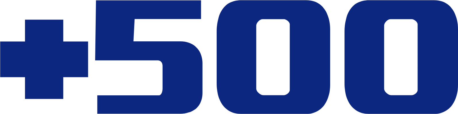 Plus500 logo (transparent PNG)