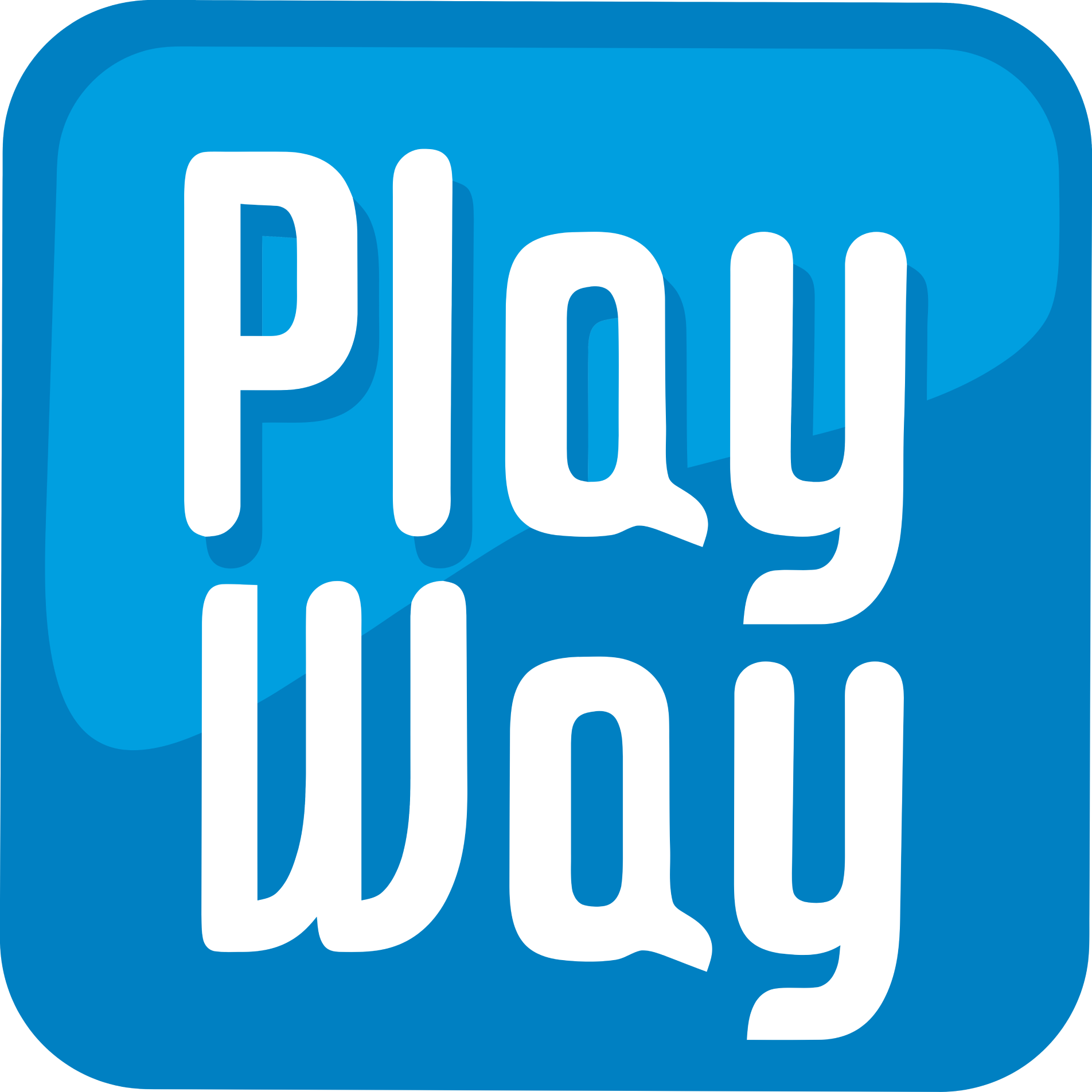 PlayWay logo (PNG transparent)