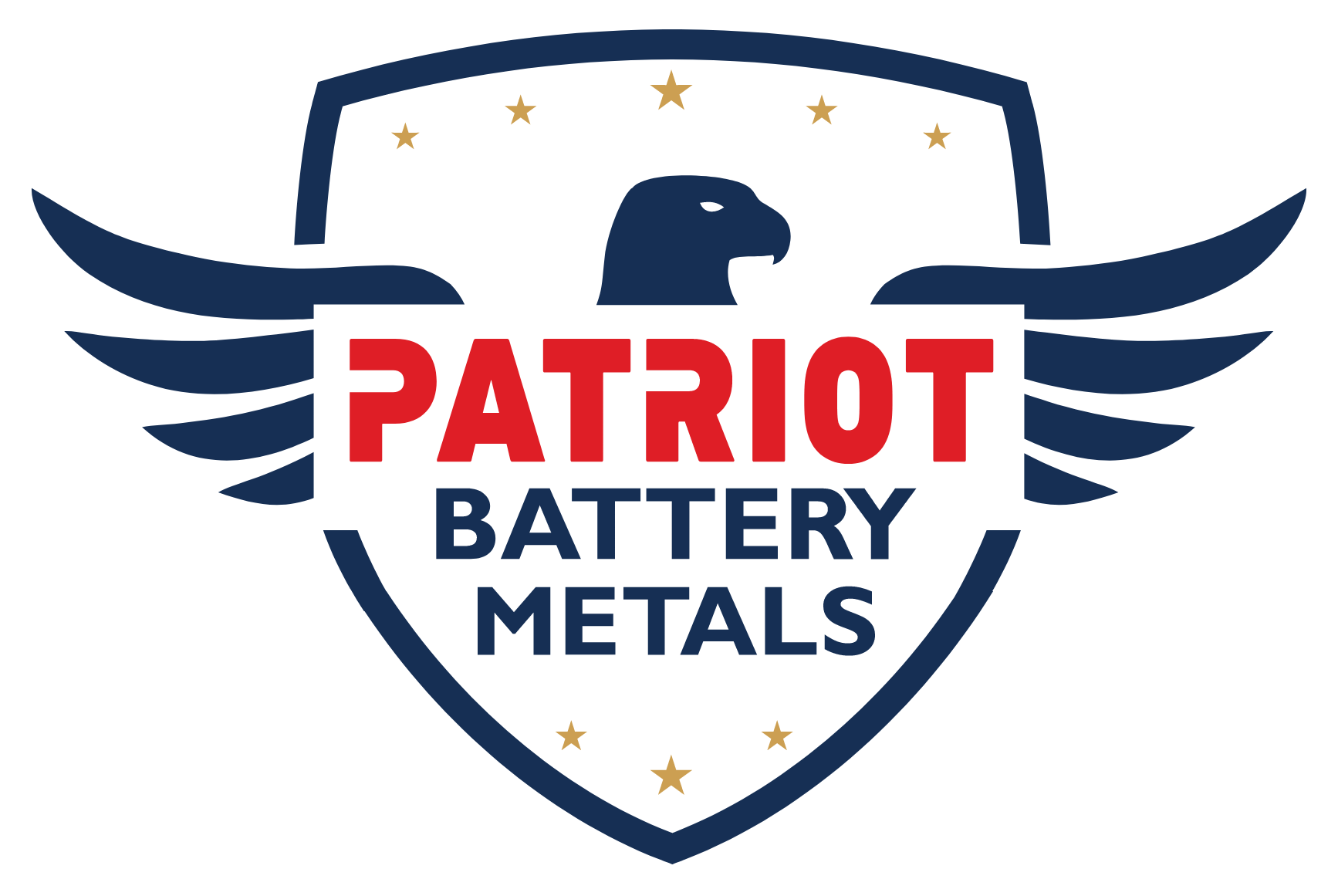Patriot Battery Metals logo (transparent PNG)