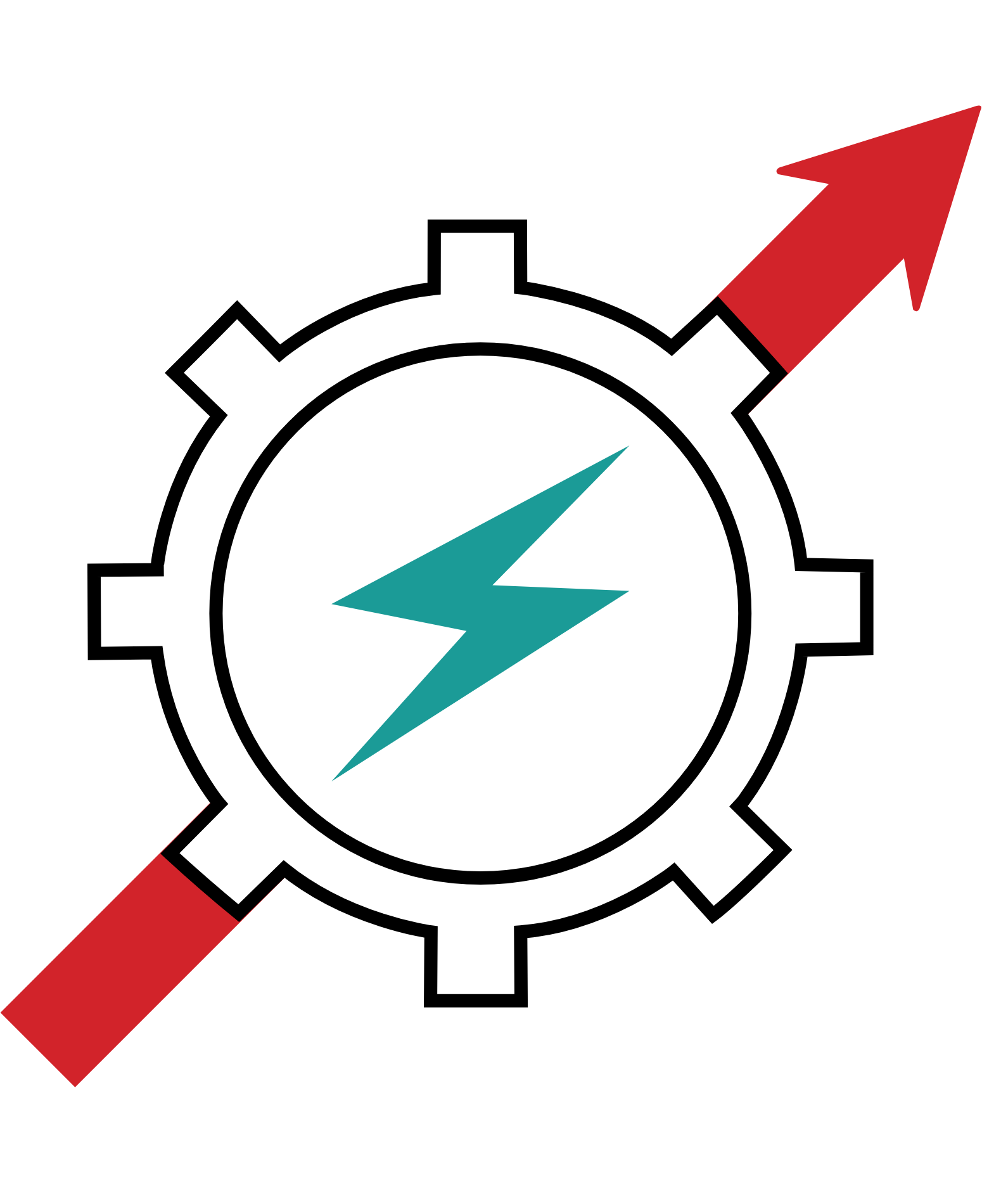 Power Mech Projects logo fulle size on a dark background (transparent PNG)