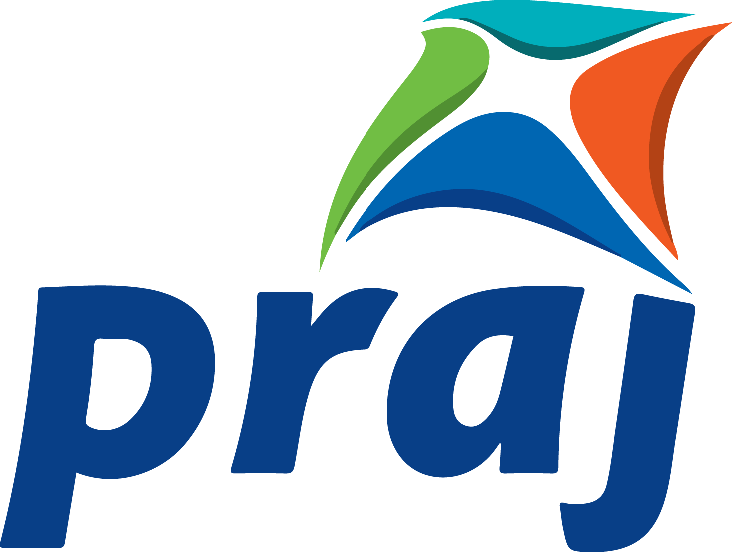 Praj Industries logo in transparent PNG format