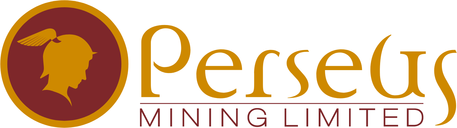 Perseus Mining logo large (transparent PNG)
