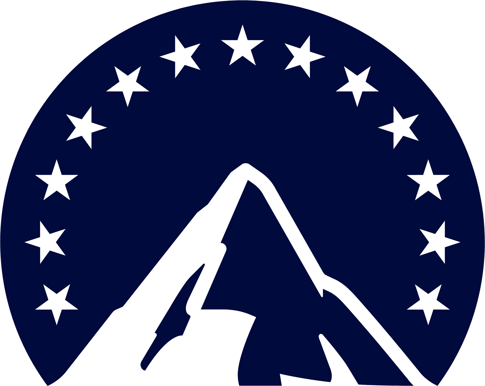 Paramount Skydance logo (transparent PNG)