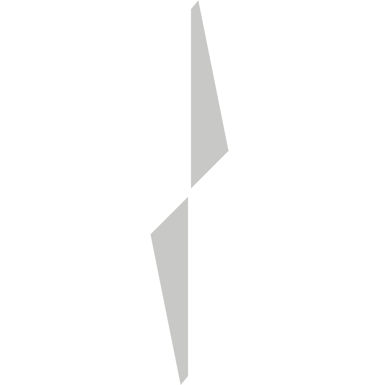 Polestar logo for dark backgrounds (transparent PNG)