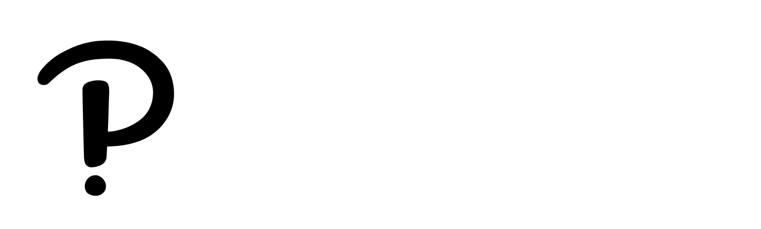 Pearson logo fulle size on a dark background (transparent PNG)