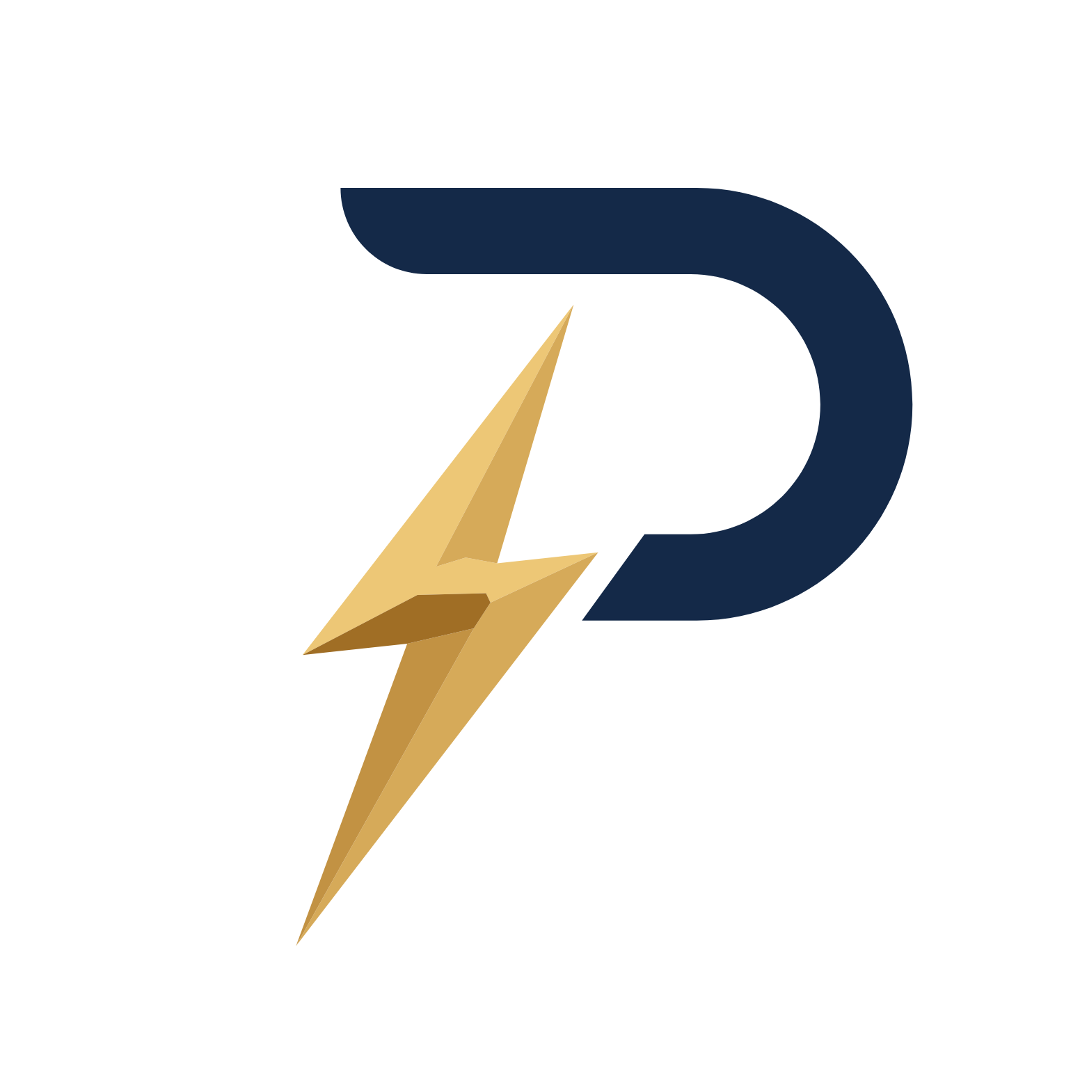 PowerCompute Logo für dunkle Hintergründe (transparentes PNG)