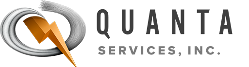 Quanta Services
 logo large (transparent PNG)