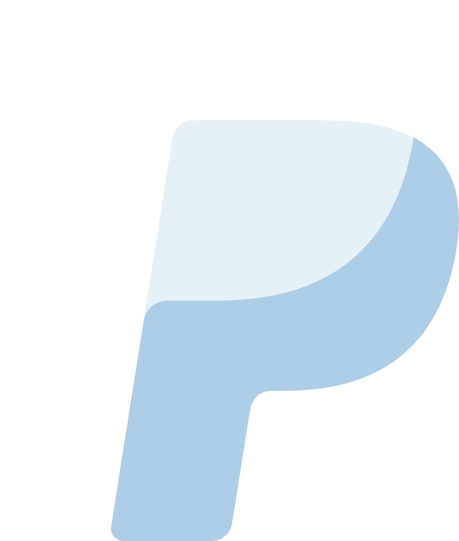 PayPal logo for dark backgrounds (transparent PNG)