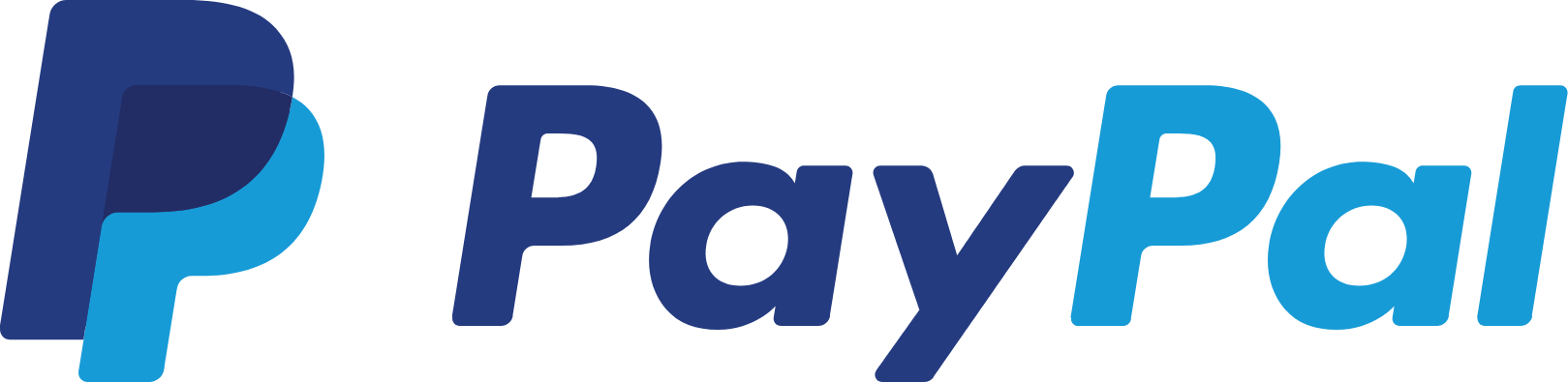 PayPal logo large (transparent PNG)