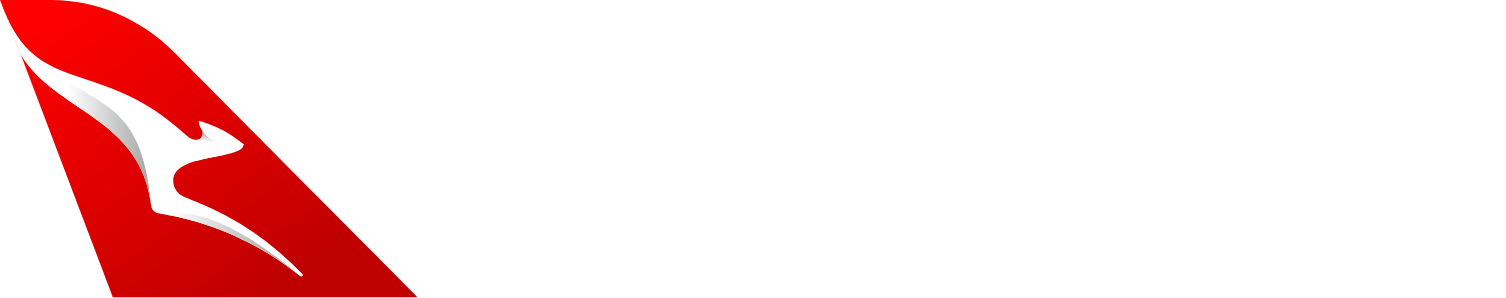 Qantas Airways
 logo fulle size on a dark background (transparent PNG)