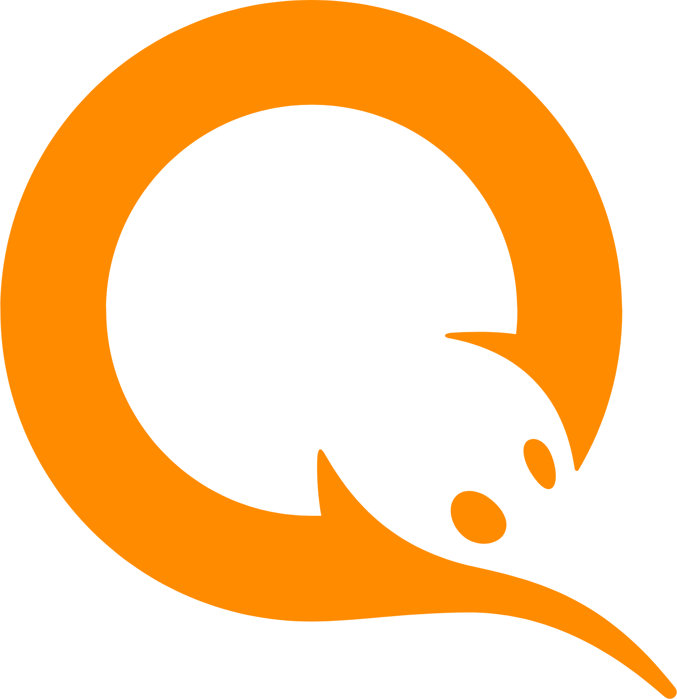 Qiwi logo (transparent PNG)