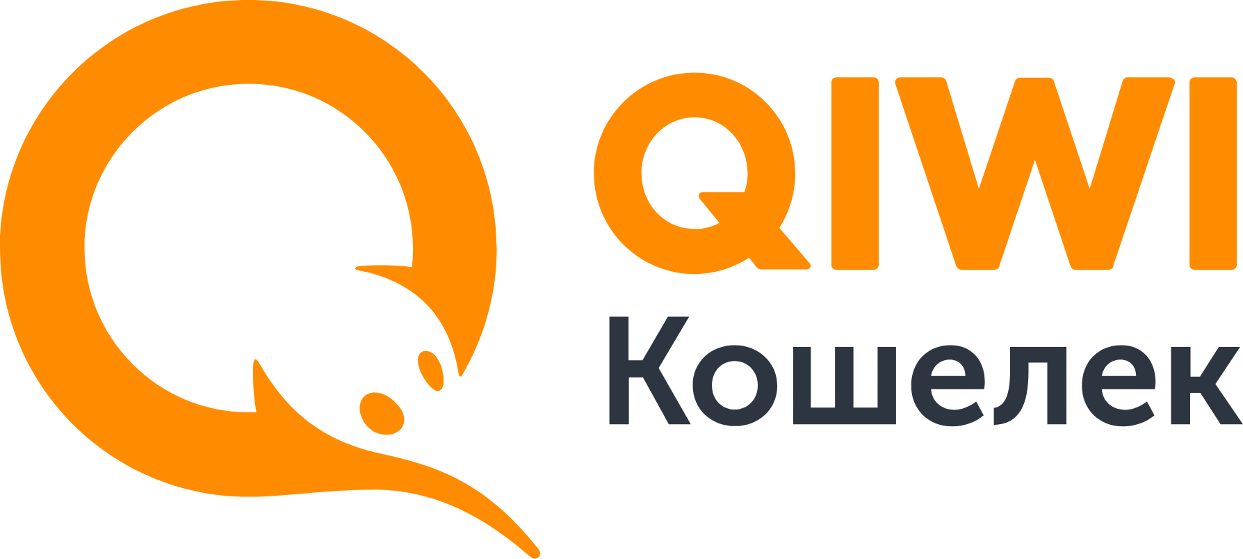 Qiwi logo large (transparent PNG)